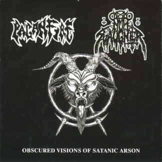 Nunslaughter / Paganfire - Obscured Vision of Satanic Arson [CD]